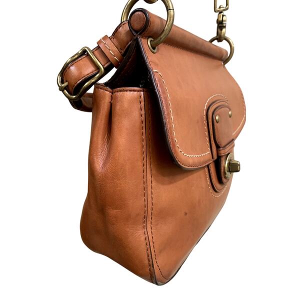 Coach Willis Legacy Leather Turn-lock Crossbody Shoulder Bag StyleNo.G1269-19132 - Picture 3 of 15